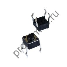 12001-0580 Кнопка тактовая IT-1109 (4,5*4,5*3)  4pin
