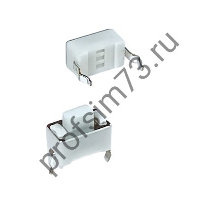 12001-1120 Кнопка тактовая IT-0350 (6*3*5) 2pin, белая