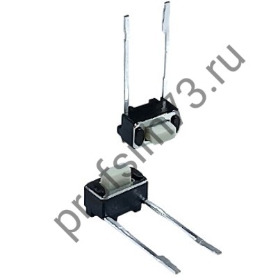 12001-1170 Кнопка тактовая (6*3*5) 2pin-12мм, боковая, белая