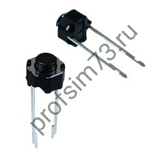 12001-1520 Кнопка тактовая (6*6*5) 2pin-15мм, прямая