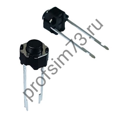 12001-1520 Кнопка тактовая (6*6*5) 2pin-15мм, прямая