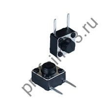 12001-1600 Кнопка тактовая (6*6*5) 2pin, боковая