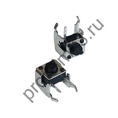 12001-1625 Кнопка тактовая (6*6*5) 4pin-4,5мм, боковая