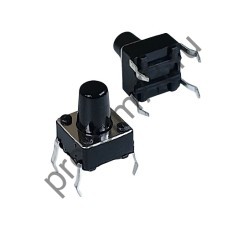 12001-2100 Кнопка тактовая (6*6*8) 4pin