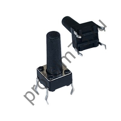 12001-2500 Кнопка тактовая (6*6*13) 4pin