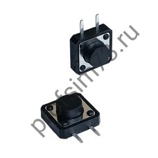 12001-5150 Кнопка тактовая (12*12*6) 2pin-боковая
