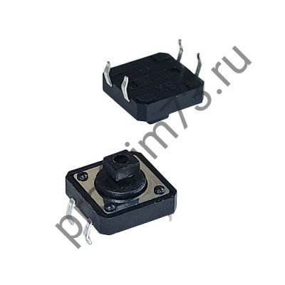 12001-5320 Кнопка тактовая KLS7-TS1204 (12*12*7,3) 4pin, под колпачок