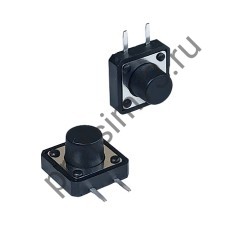 12001-5430 Кнопка тактовая TS-G002 (12*12*8) 2pin-боковая