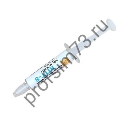 50000-1160 Паста КПТ-8 (шприц малый 5гр) теплопроводная кремнийорганическая
