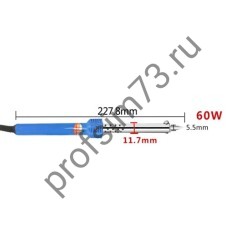 50000-0020 Паяльник 220-240v (60W) под жало d-5,5мм 