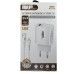 10100-0650 Сетевое зарядное устройство (адаптер) 5V/3A  (18W- USB  Quick Charge 3.0 + кабель Lightning)  1м, белый S95 MPM