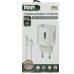 10100-0680 Сетевое зарядное устройство (адаптер) PD (20W + кабель Type-C to Lightning) 1,2м белый XQ60 MPM