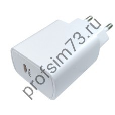 10100-0070 Сетевое З/У 20W  с разъёмом Type-C (белый) XQ35 