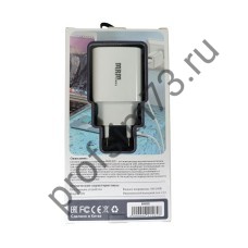 10100-0210 Сетевое зарядное устройство (адаптер) 2USB,  5V/2.1A  (белый) S85 MPM