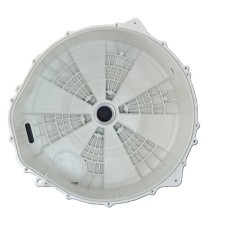 219-0051 Задняя стенка бака LG  AJQ69410401 (3044ER0007C) в сборе + сальник+ подшипники (крепления под прямой привод и под навесной мотор) без ушек