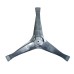210-0160 Крестовина SAMSUNG DC97-15971A (cod740) вал D=107*25, втулка D=30x18,5mm (DC97-15184A) , SPD016SA