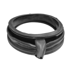 206-0156 Манжета люка BOSCH с отводом 680768, 683453 (чёрная) 00101324, GSK009BO/ GSK025BO