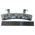 222-0515 Петля люка  Haier 13,6см (матовый хром) 0020101189