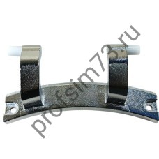 222-0522 Петля люка Haier 14см (матовый хром) 0020101318 