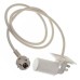 219-8366 Фильтр помехоподавляющий Indesit 378443 (2 контакта) с кабелем, оригинал CAP245UN