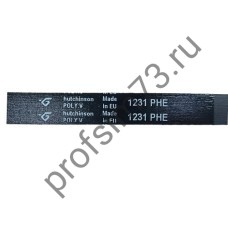 231-2820  Ремень 1231H8 (1160мм-реальный размер) HUTCHINSON BLH350UN черный