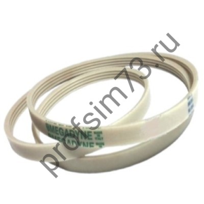 233-1101  Ремень 1092J4 (1062 мм- реальный размер) MEGADYNE, BLJ049UN (белый)