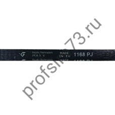 233-2100  Ремень 1168J4 (1160мм-реальный размер) HUTCHINSON 50063240001, BLJ141UN черный 