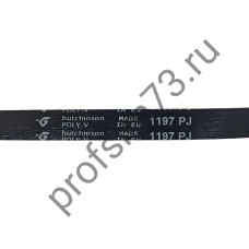 233-2607 Ремень 1197J5 (1190мм-реальный размер) HUTCHINSON BLJ178UN черный