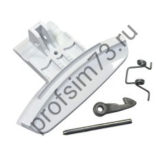 213-0256 Ручка люка INDEZIT/ARISTON в сборе, оригинал, СО092158, СО116576, DHL001AR