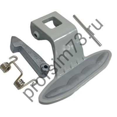 213-0308 Ручка люка LG (серая) MEB61281101 (AGF76506325) широкое основание MEB61841201, DHL006LG, DHL008LG (комплект) 