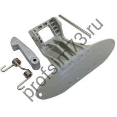 213-0308 Ручка люка LG (серая) MEB61281101 (AGF76506325) широкое основание MEB61841201, DHL006LG, DHL008LG (комплект) 
