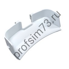 213-0371 Накладка ручки люка SAMSUNG DC63-00924A, DHL902SA (белая) оригинал