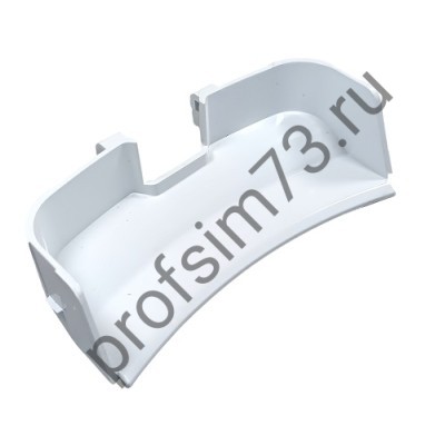 213-0371 Накладка ручки люка SAMSUNG DC63-00924A, DHL902SA (белая) оригинал