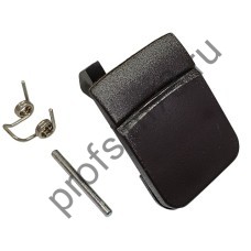 213-0410 Ручка люка WHIRLPOOL 481949868585, DHL003WH (темно-коричневая) в сборе
