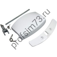 213-0461 Ручка люка ZANUSSI в сборе с планкой 4055087003, DHL013ZN 
