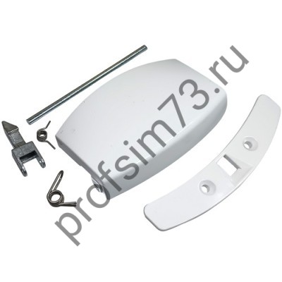 213-0461 Ручка люка ZANUSSI в сборе с планкой 4055087003, DHL013ZN 
