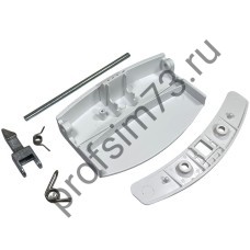 213-0461 Ручка люка ZANUSSI в сборе с планкой 4055087003, DHL013ZN 