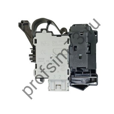 212-0163 Замок люка INDESIT C00536021 (DKS08 624, W11114342) 488000536021 оригинал
