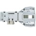 212-0171 Замок люка ROLD DA066042 (3 контакта) INDESIT (крепление клипса) 482000089312, 085194 (DM166143) INT006AR