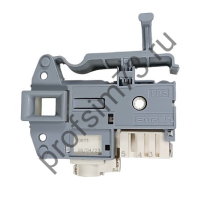 212-0176 Замок люка INDESIT 254755 тип DL-S2 (серая) , INT013ID