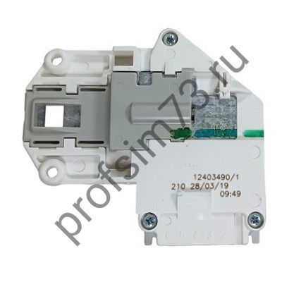212-0320 Замок люка ZANUSSI (3 контакта) 12403490/1, 1240349017 (1321009027)  INT004ZN