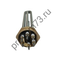 241-0100 Блок-тэн 4,5kw (D резьбы-57мм) с трубкой под термостат, 220v, L-280мм 