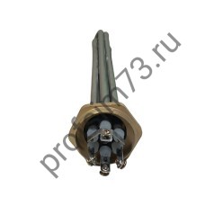 241-0110 Блок-тэн 4,5kw  (D резьбы -47мм) с трубкой под термостат, 220v, L-255мм