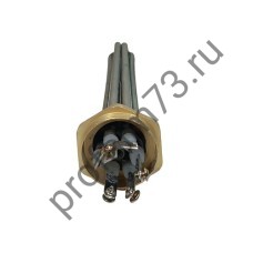 241-0170 Блок-тэн 6kw (D резьбы-42мм) с трубкой под термостат, 220v, L-250мм