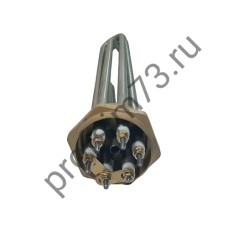 241-0320 Блок-тэн 9kw (D резьбы-57мм) с трубкой под термостат,220v, L-320мм