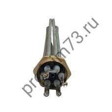 241-0430 Блок-тэн 12kw (D резьбы-47см) с трубкой под термостат, 220v, L-320мм 