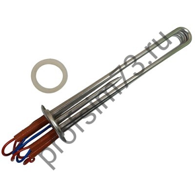 241-1180 Блок-тэн 9kw (380v) d фланца-64мм (L-300мм) нержавейка