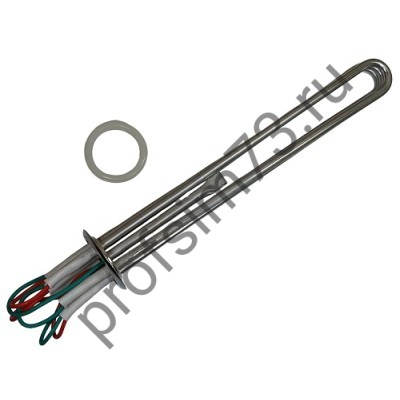 241-1230 Блок-тэн 12kw (380v) d фланца-65см (L-335мм) нержавейка