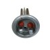 220-0950 Тэн 1200W (для Drift 5) Thermex, фланец 64мм (L-165мм) RF, медь, клеммы под винт, под анод M4