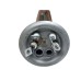 220-1811 Тэн 2000 Вт (1,3+0,7) RF фланец-64мм, M4, под болты, медь, 3402193, 3401308